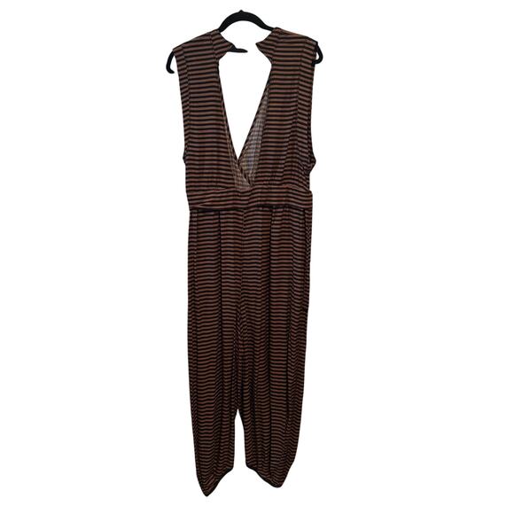 Free People Movement Find The Chi Striped Onesie Jumpsuit Women's Size Medium - Picture 4 of 11